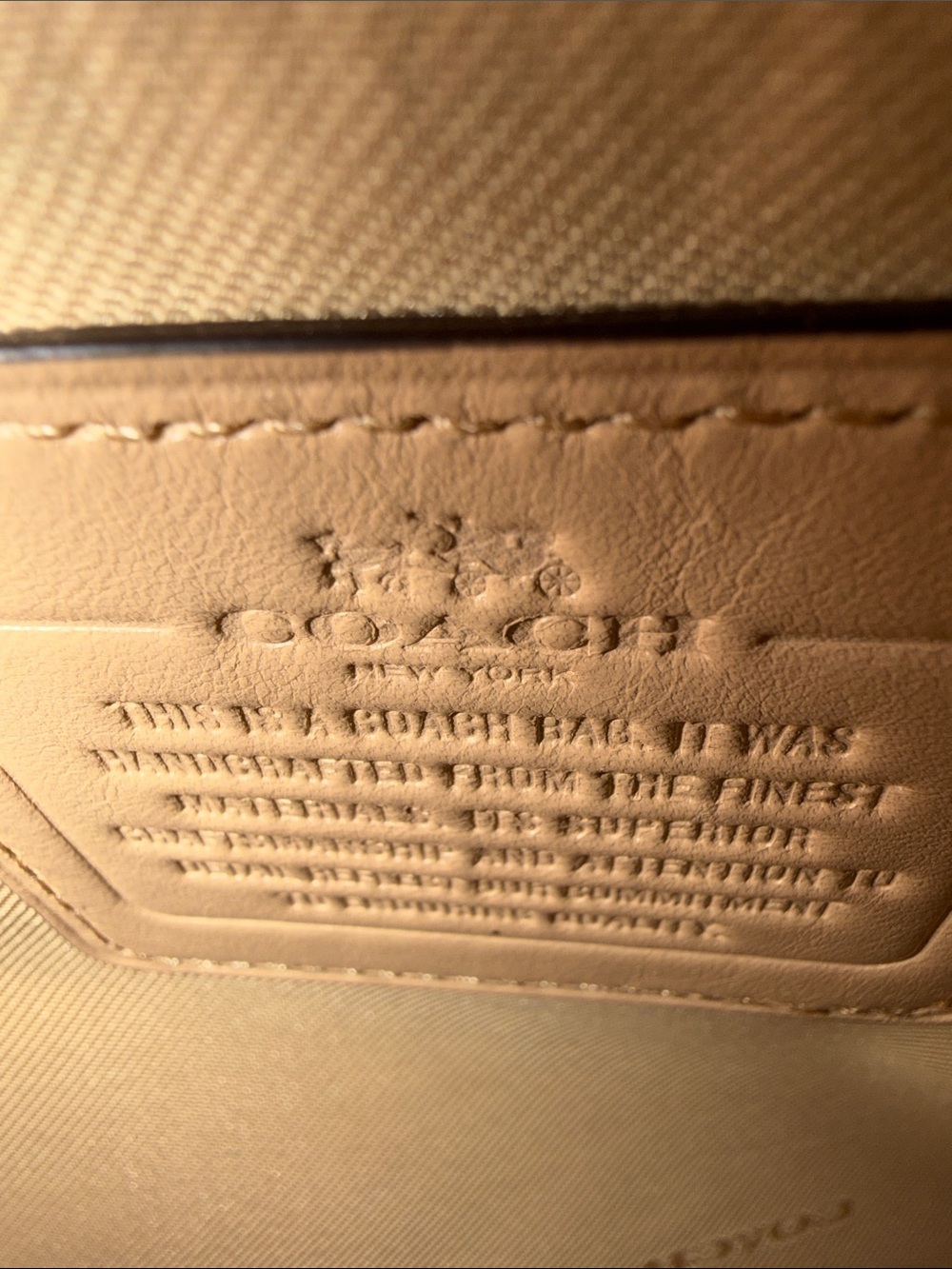 NWT BEAUTIFUL BUTTERY SOFT COACH BAG Everyday Leather Crossbody Bag - Blush - Picture 14 of 16